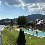 בקתה Picon Con Jardin Y Piscina Privada