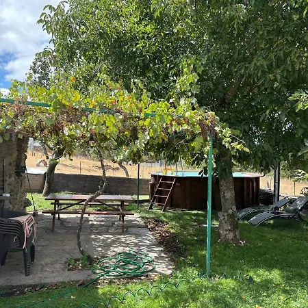 בקתה Picon Con Jardin Y Piscina Privada